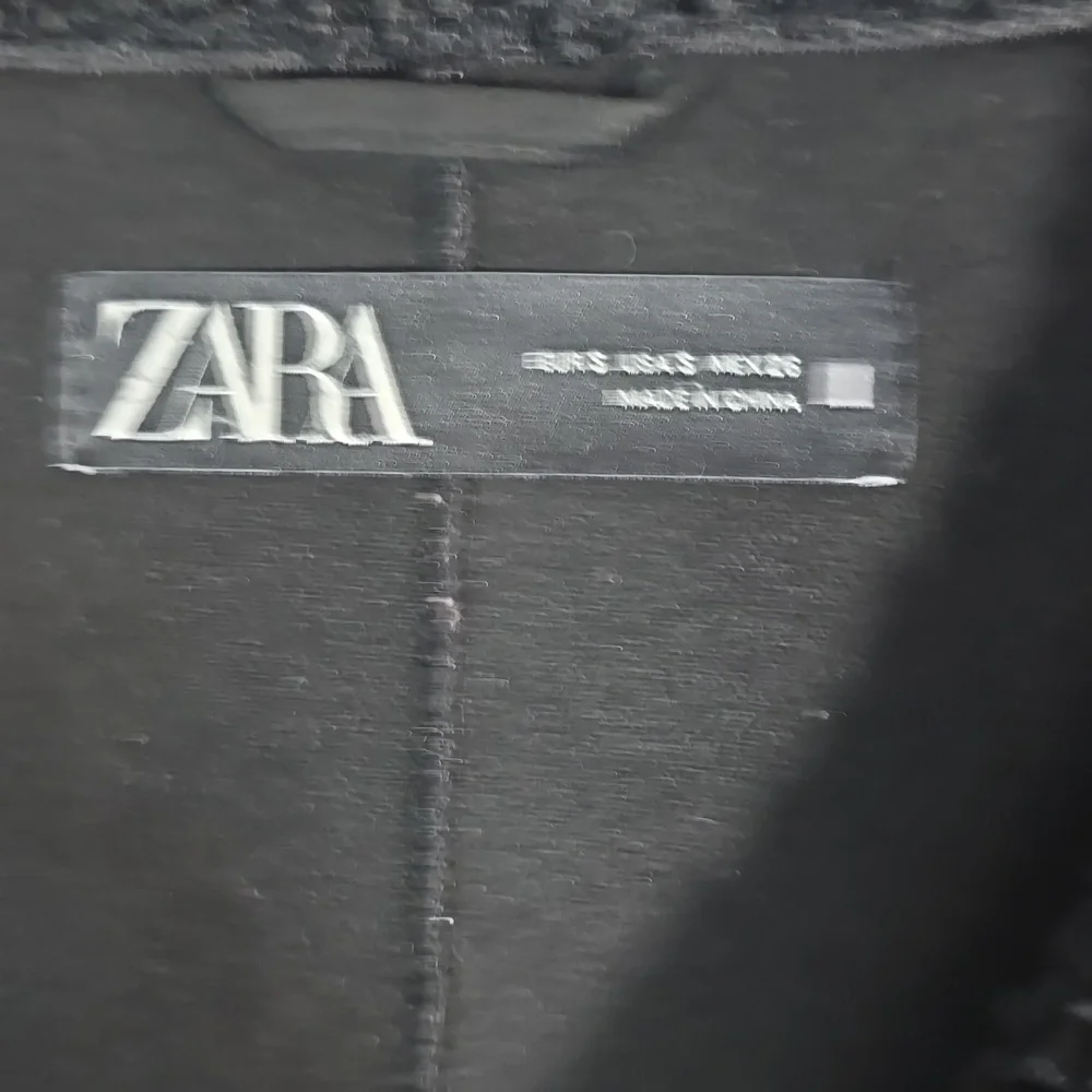 Zara Women's Black Teddy Coat